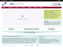 Tablet Screenshot of duoelektronik.com